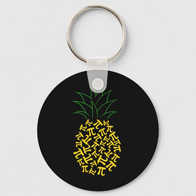 Pi Day Pineapple Math Teacher 3 Nyckelring (Framsida)