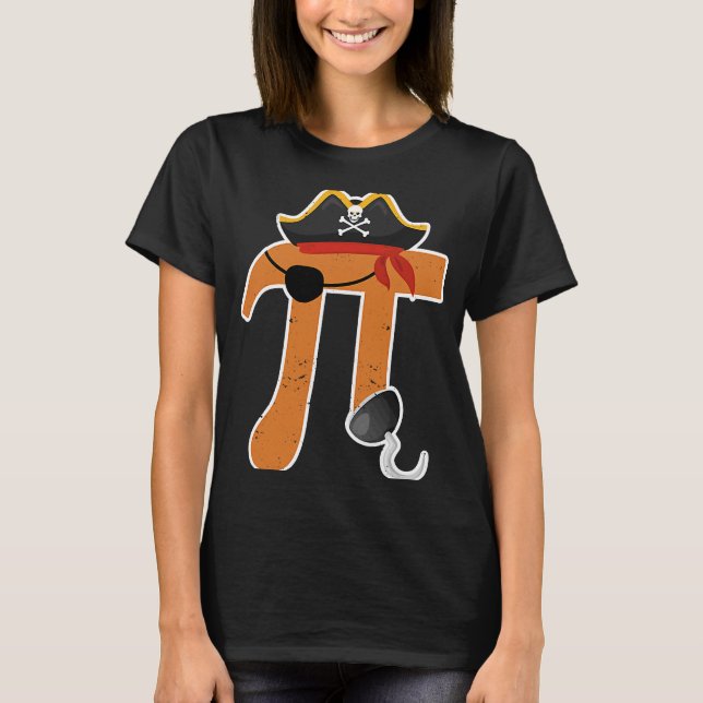 Pi Day Pirat Math Teacher Student Science Nerd G T Shirt (Framsida)