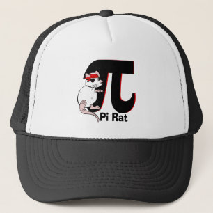 Pi Day Pirat Råtta Keps