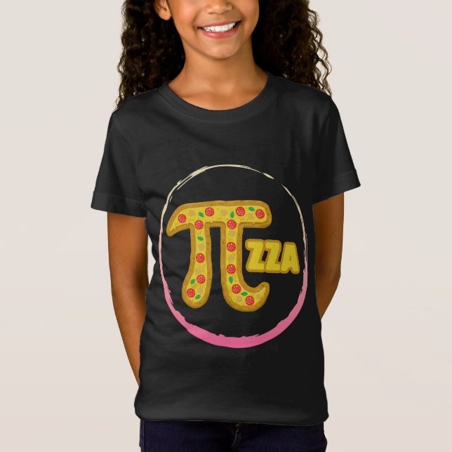 Pi Day Pizza Älskare Math Teacher 3.14 Geek Mathem T Shirt (Framsida)