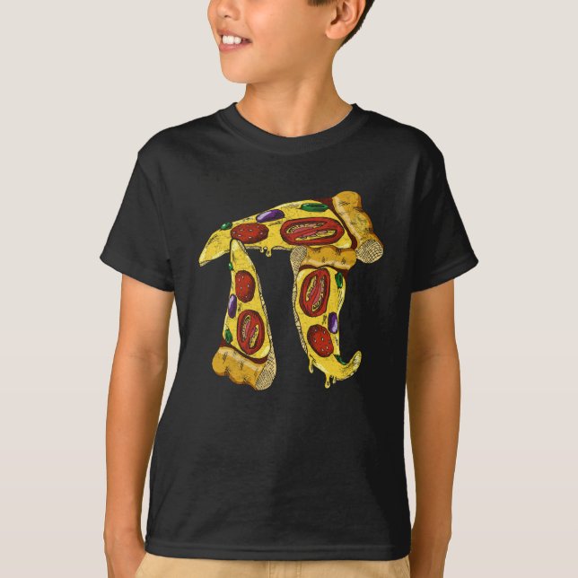 Pi Day Pizza Pi Funny Math Food 3 14 T Shirt (Framsida)