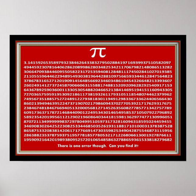 Pi day-ROLIGT Poster (Framsidan)
