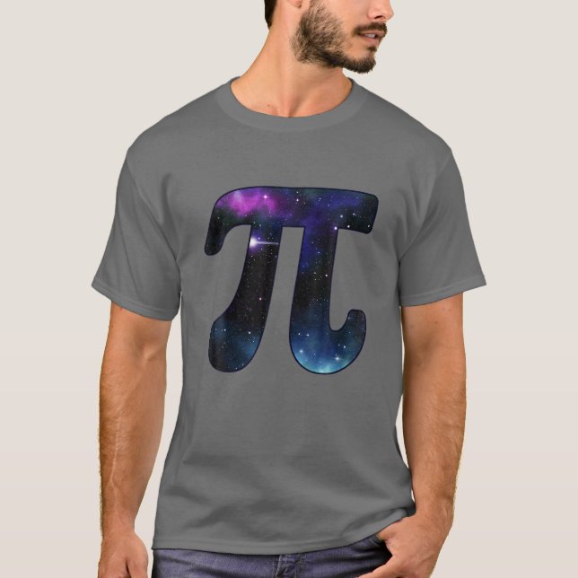 Pi Day Rymden Galaxy Science Math Equation Te T Shirt (Framsida)