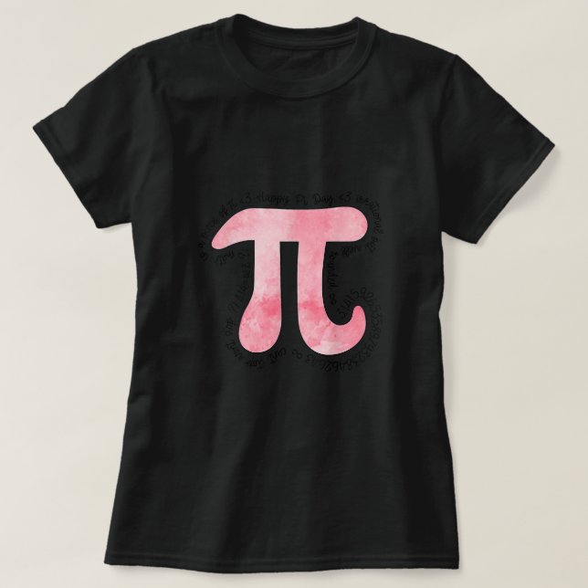 Pi Day Shirt Kids Pi Day Shirt Kvinnor Pi Day Math T Shirt (Design framsida)