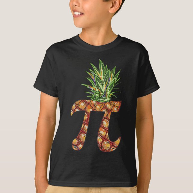 Pi Day Shirt Pi Pineapple Funny Math Pi Day T (Framsida)