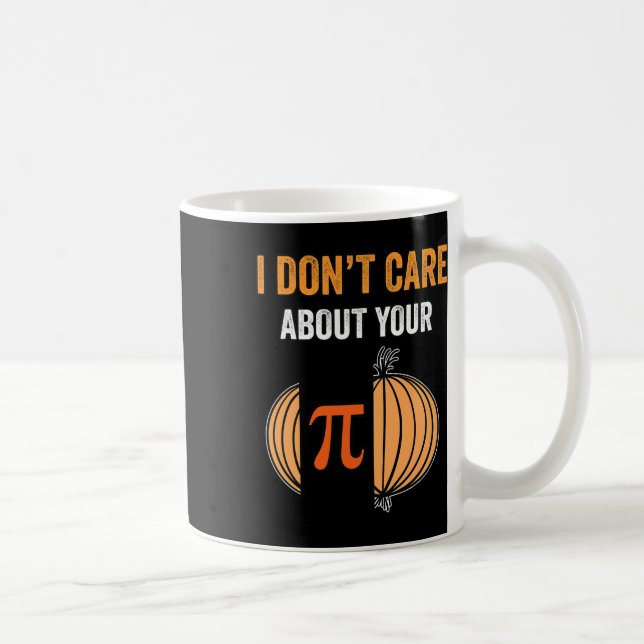 Pi Day Shirt Pi Symbol Onion Funny Math Teacher Pi Kaffemugg (Höger)