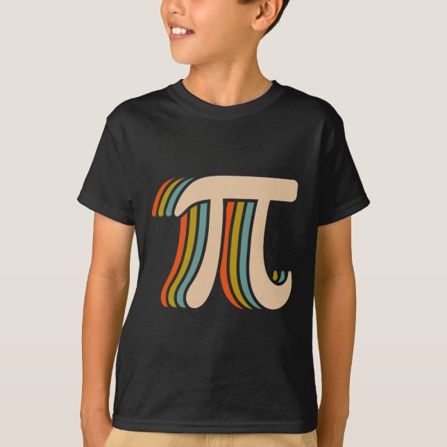 Pi Day Shirt Spiral Pi Math Teacher Student Kids P T (Framsida)