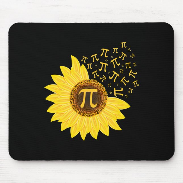Pi Day Solros - 3,14 - Math Teacher - Pi Number Musmatta (Framsidan)