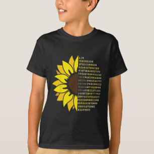 Pi Day Solros 3.14 Pi Number Symbol Math Scienc T Shirt