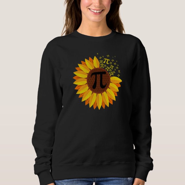Pi Day Solros Pi Number Symbol Math Thed Scie T Shirt (Framsida)
