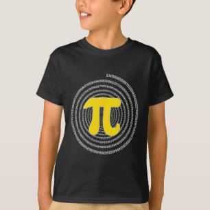 Pi Day Spiral Pi Math Science for Pi Day 3.14 T Shirt