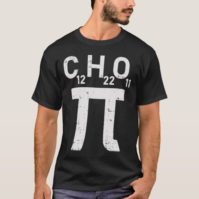 Pi Day Sugar Shirt Symbol Formula Math Chemistry S T (Framsida)