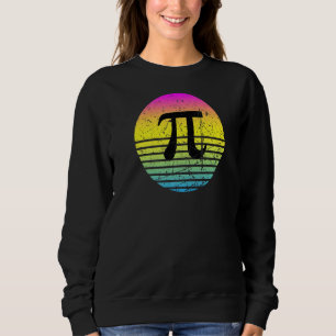 Pi Day Sunset 3 14 mars 14:e Vintagen Math Teacher T Shirt