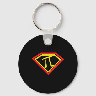 Pi Day Superpi Pi Superhjälten Math Teacher Mathem Nyckelring