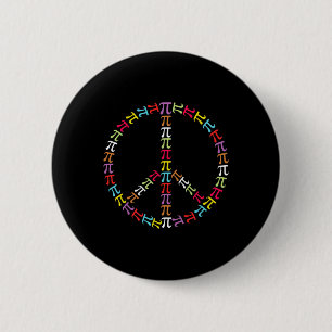 Pi Day Symbol Fredstecken Kids Math Teacher Knapp
