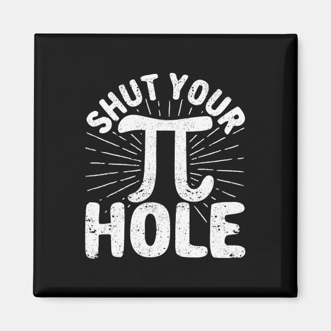 Pi Day Teacher Student Math 3.14 Science Stäng din Magnet (Framsidan)