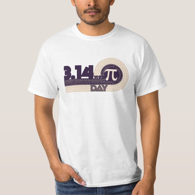 Pi Day Tee Shirt (Framsida)