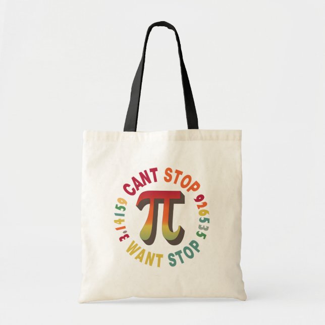 Pi-day-ungar - 3,14 Pi-nummer, symbol Math Science Tygkasse (Framsidan)