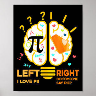 Pi Day uppmanar mig att fatta irrationella beslut Poster
