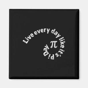 Pi Day Varje dag Math Calculus Golden Geometry Råt Magnet