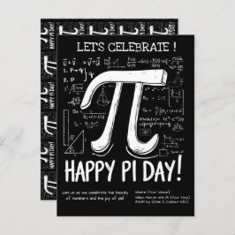 Pi Day-vykort för lycklig - Roligt Math Vykort