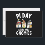Pi Day with my Gnomies funny Math Mathematics Inbjudningar<br><div class="desc">Pi Day with my Gnomies funny Math Mathematics</div>