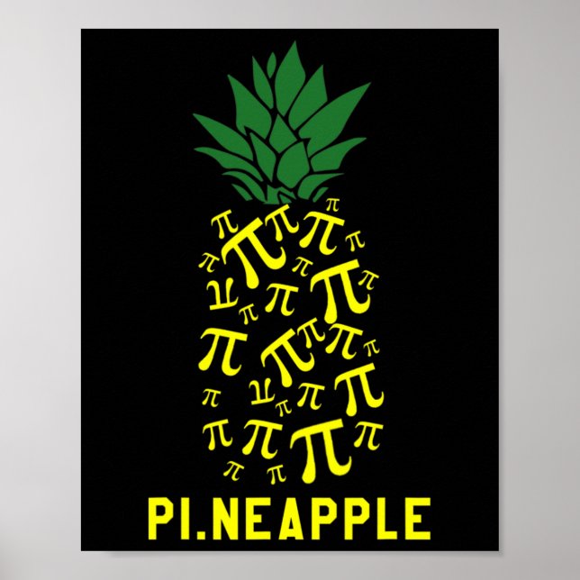 Pi Day Women Manar Kids Math Teacher Funny Math Pu Poster (Framsidan)
