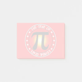 Pi Day - Year of Pi 3/14/15 9:26:53 Post-it Block