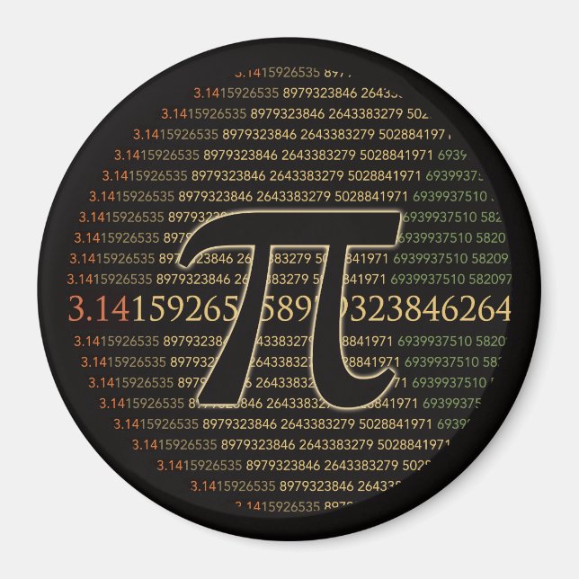 Pi Eclipse Magnet (Framsidan)