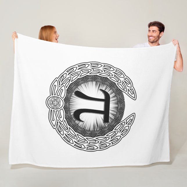 PI Emblem Fleecefilt (På plats)