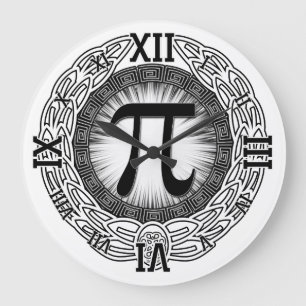 Pi-Emblem Stor Klocka