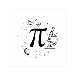 Pi Enthusiast Självfärgande Stämpel