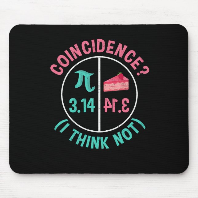 Pi Equals Paj för Pi Day som firades den 3-14 mars Musmatta (Framsidan)