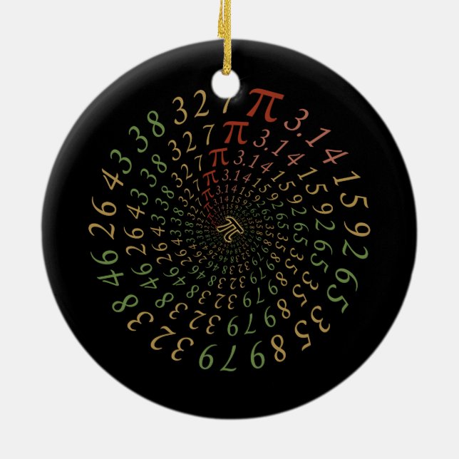Pi Galaxy Ornament (Baksidan)