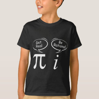 Pi Get Real om du är rationell matematiker Wit Mat T Shirt