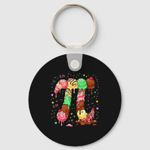 Pi Glass Strömmar Matten Pi Roligt Pi-dagsymbol Nyckelring