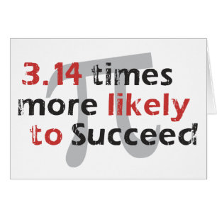 Pi-gratulationskort OBS Kort