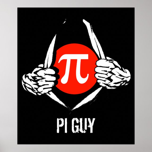 Pi Guy Poster (Framsidan)