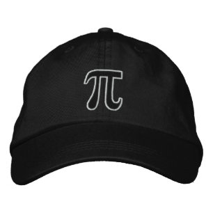 Pi hat broderad keps
