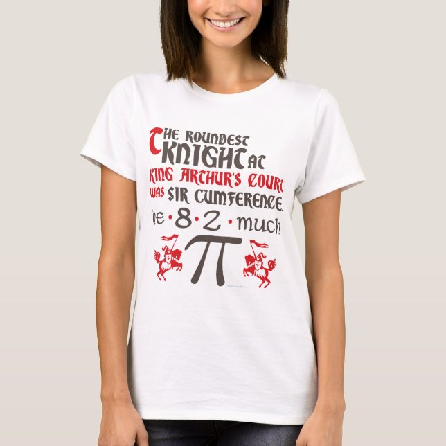 Pi-herr Cumference Tee Shirt (Framsida)