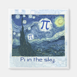 Pi i Himlar Gift Ideas Magnet