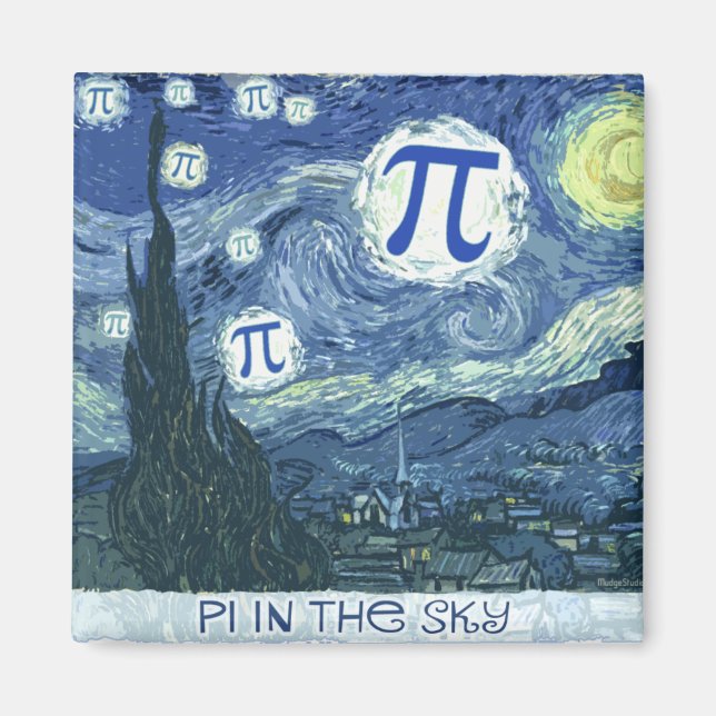 Pi i Himlar Magnet (Framsidan)