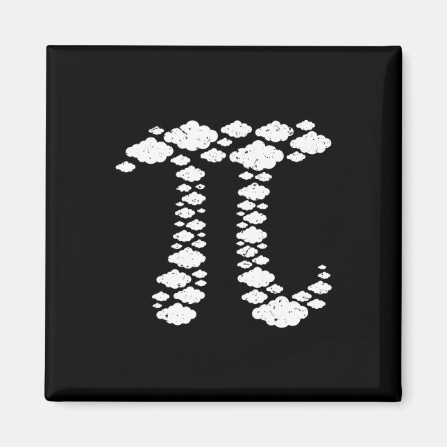 Pi i Himmel. Pi 3.14 Pi-dag 3.14. Pi Day Funny Magnet (Framsidan)