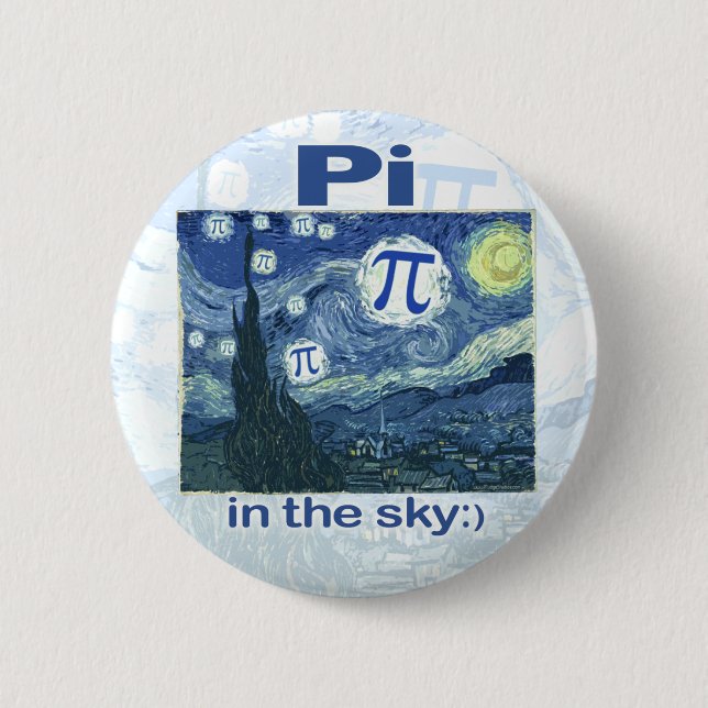 Pi i himmlen vid Mudge studior Knapp (Framsida)