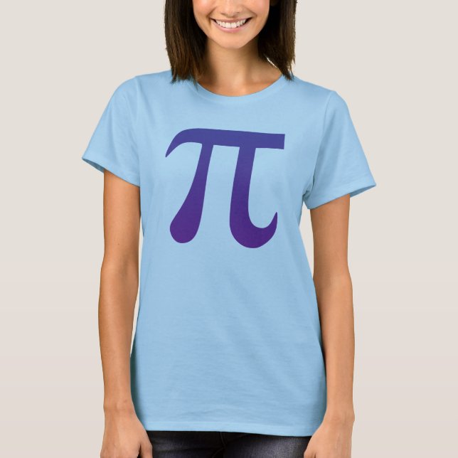 Pi i lila tee shirt (Framsida)