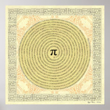 Pi i Spiral ~ Math as Art