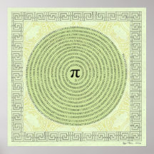 Pi i Spiral ~ Math as Art