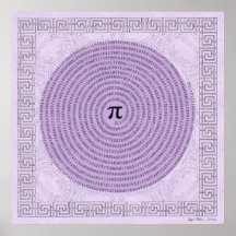 Pi i Spiral ~ Math as Art