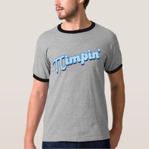 Pi-impin' (blått) tee shirt