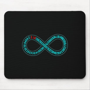 Pi Infinity Pi Day Älskare Math Teacher Mathematic Musmatta